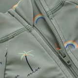 Color Kids Iceberg Green Baby Kjole L/S, AOP