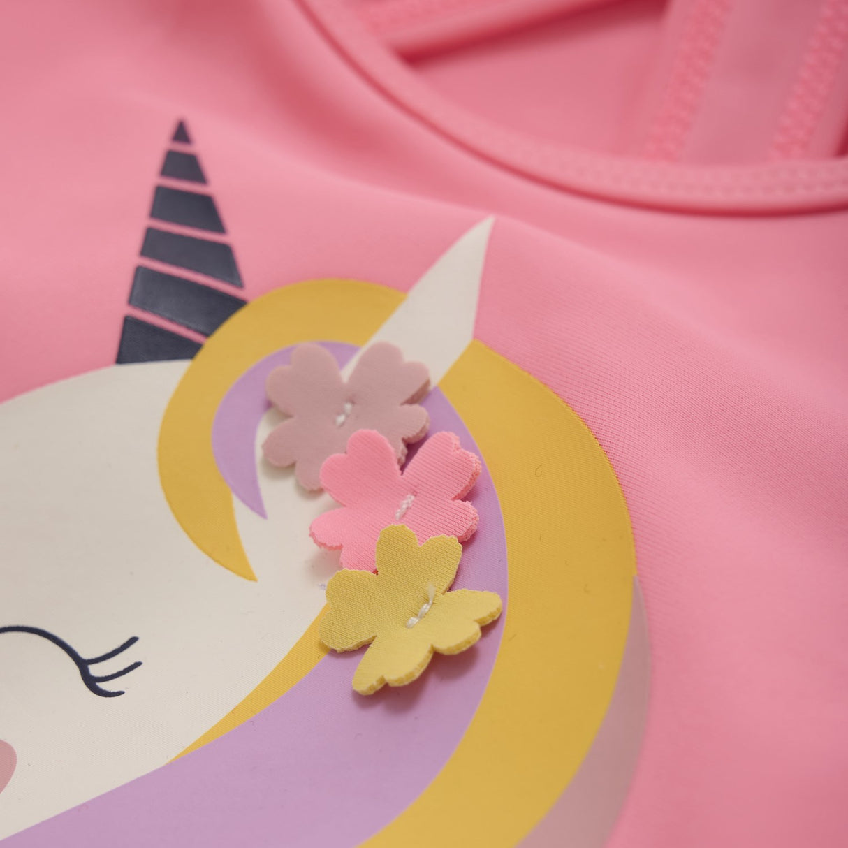 Color Kids Plumeria Badedrakt m. Enhjørning