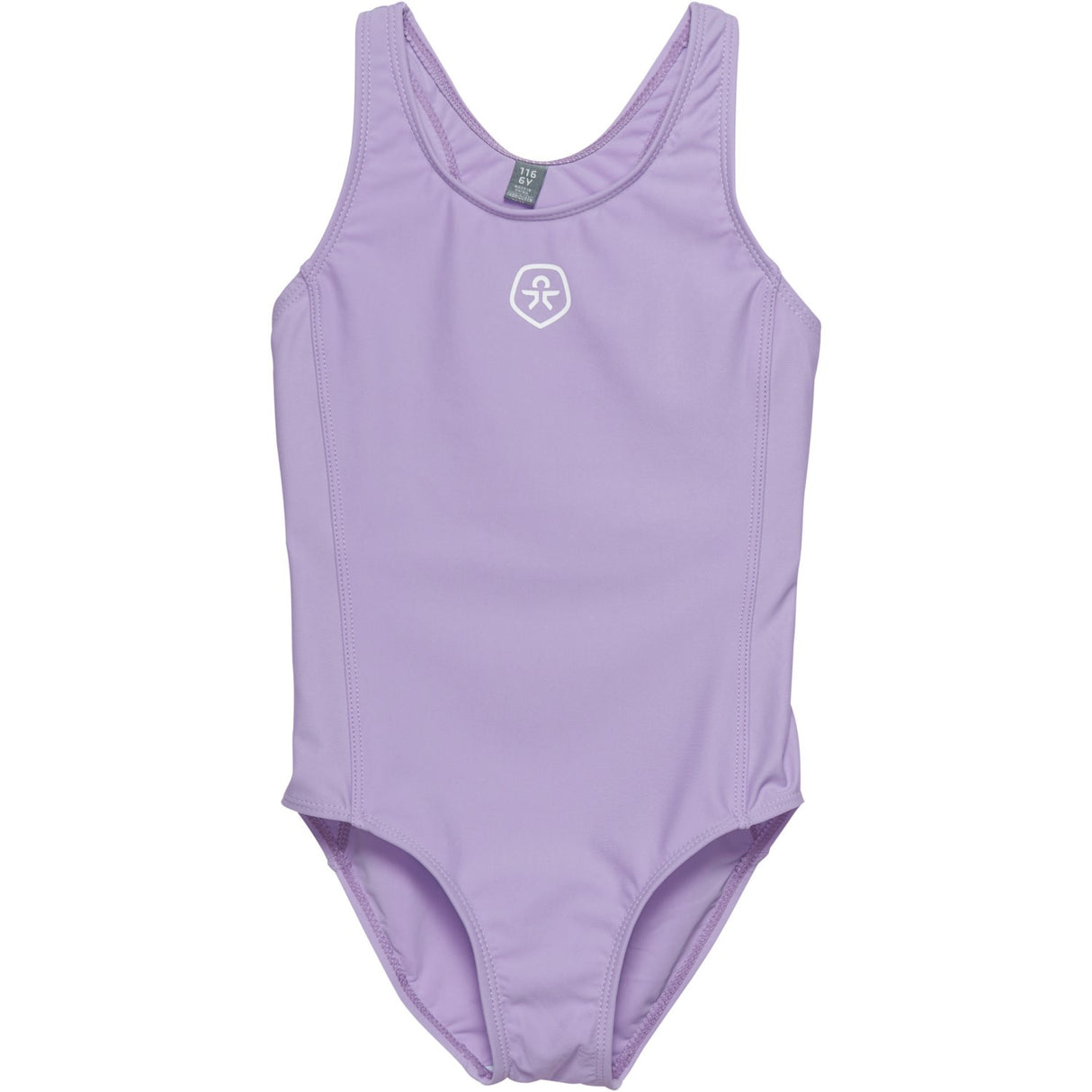 Color Kids Lavender Mist Badedrakt - Solid