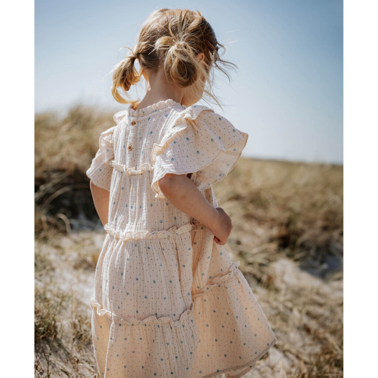 Fliink Sandshell Aop Blooming kjole