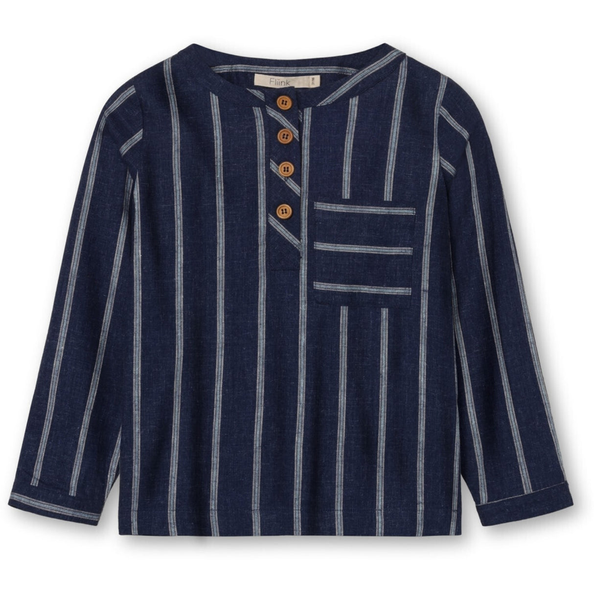 Fliink Insignia Blue / Sandshell Vira Ls Skjorte