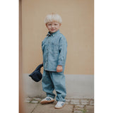 Fliink Lys Denim Blue Don Ls Skjorte