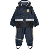 Mikk-Line Blue Nights Police Suspenders Rain Sett