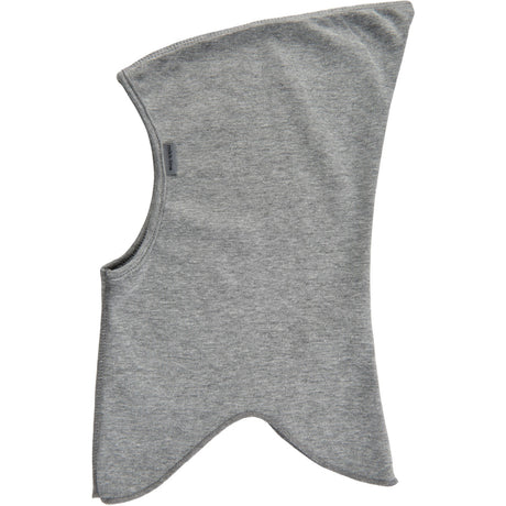 Mikk-Line Light Grey Melange Bomull Balaclava