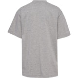 Hummel Grey Melange Clean T-Skjorte S/S