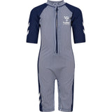 Hummel Navy Blazer/Bright White Morgat Swim Kjole