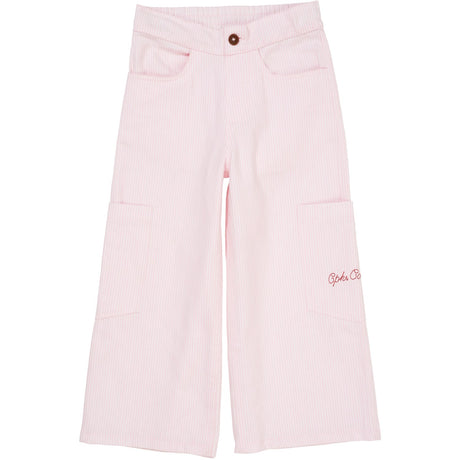 COPENHAGEN COLORS Ballerinasko Stripe Striped Wide Bukser W Pockets