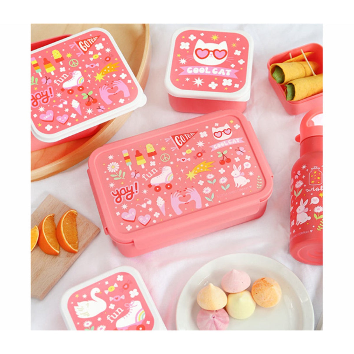 A Little Lovely Company Fun Bento Matboks