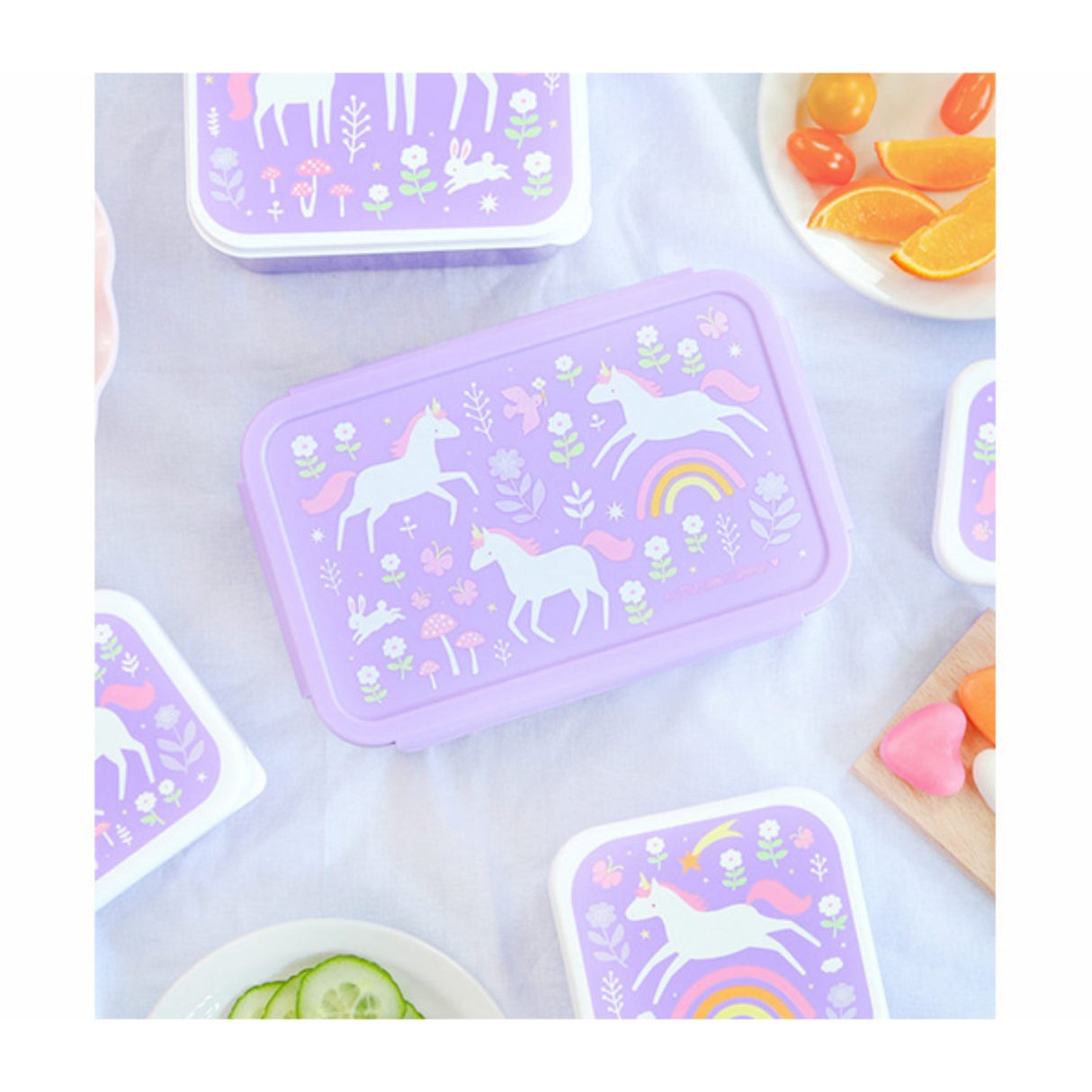 A Little Lovely Company Unicorn Dreams Bento Matboks