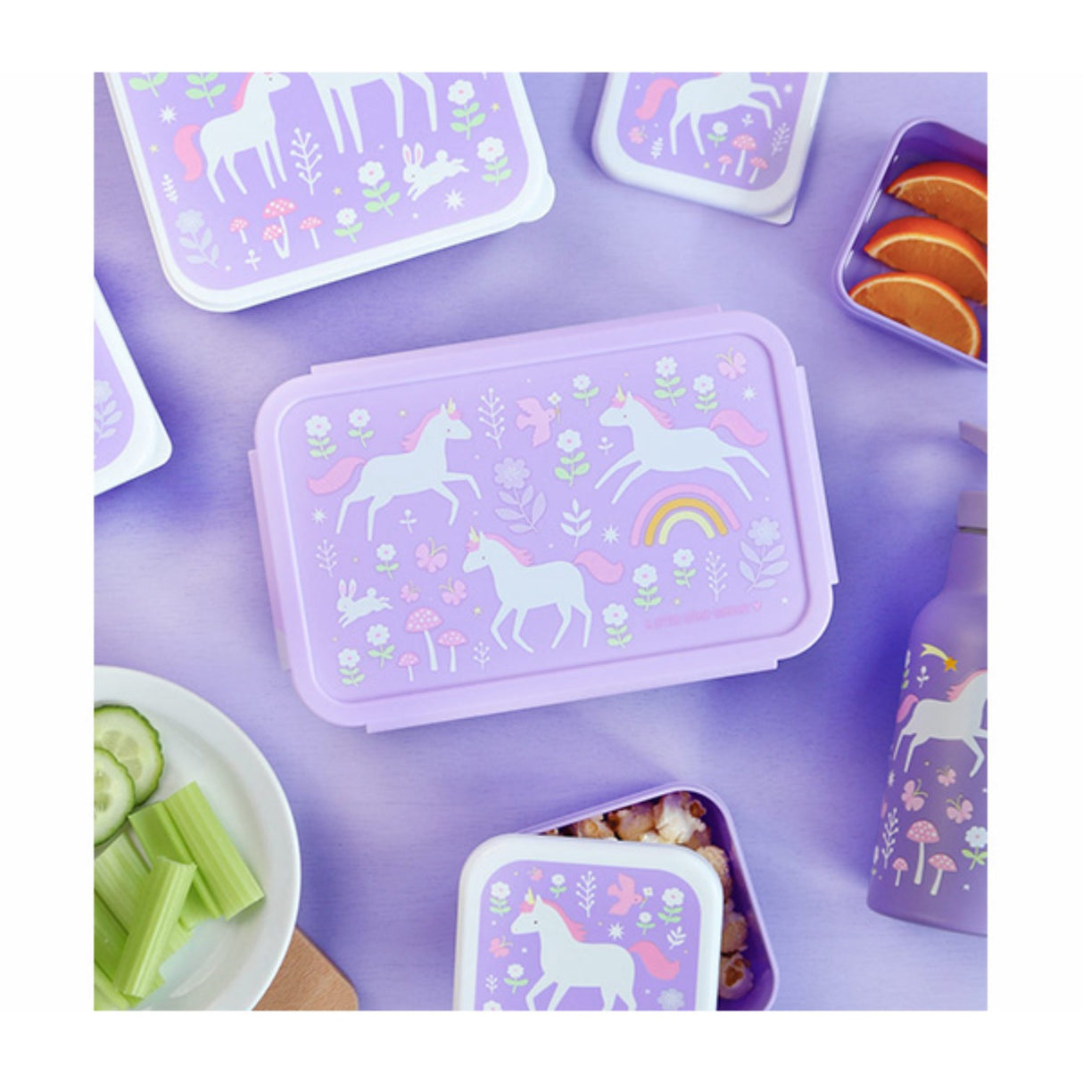 A Little Lovely Company Unicorn Dreams Bento Matboks