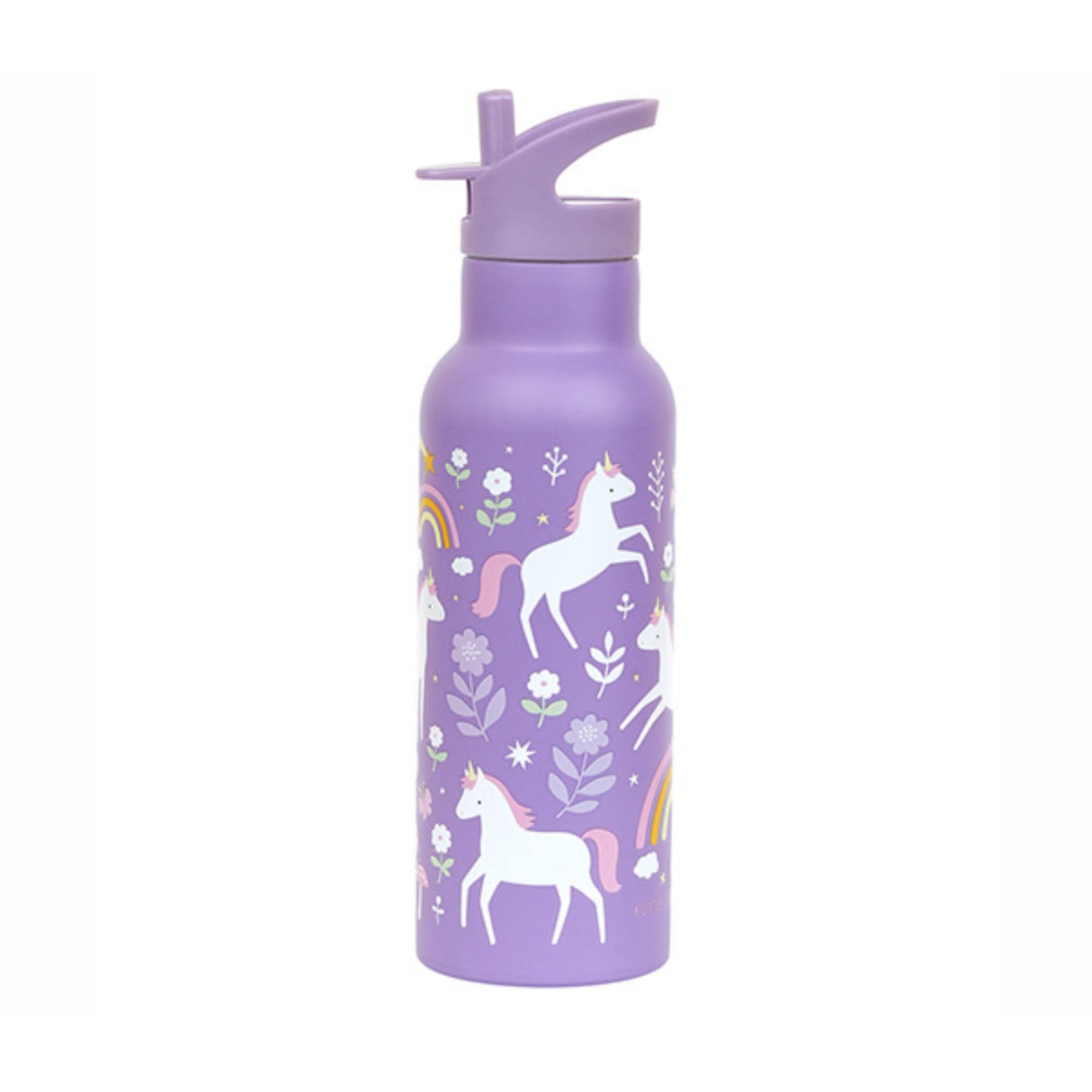 A Little Lovely Company Unicorn Dreams Xl Stainless Steel Drink Flaske