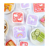 A Little Lovely Company Unicorn Dreams Lunch & Snack Box Sett