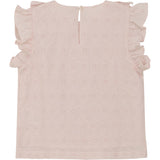 En Fant Veiled Rose Top