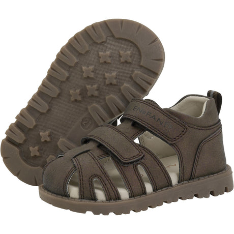En Fant Chocolate Brown Sandal Borrelås