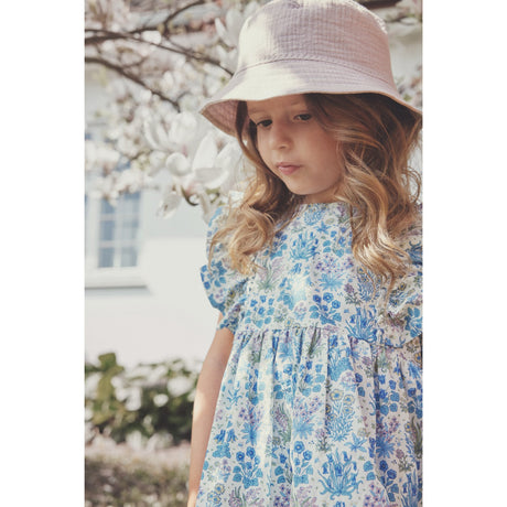 Huttelihut Soft Chambray Kjole I Liberty Stoff