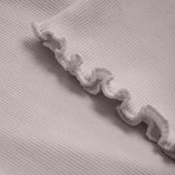 Huttelihut Cloud Gray Tank Topp Rib