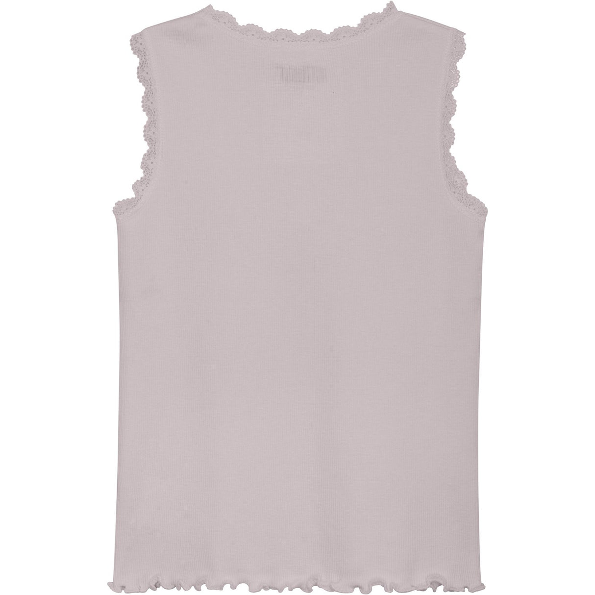Huttelihut Cloud Gray Tank Topp Rib