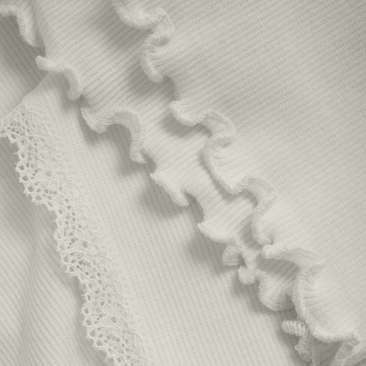 Huttelihut Antique White Tank Topp Rib