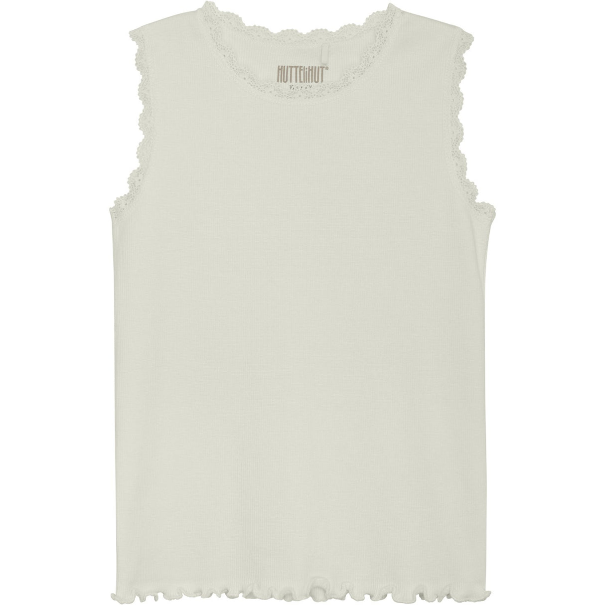 Huttelihut Antique White Tank Topp Rib
