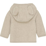 Huttelihut Camel Melange Jakke Ears Bomull Fleece