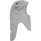 Huttelihut Lys Grey Melange Elefantlue Ears Bomull Fleece