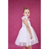 Dolly by Le Petit Tom White Dolly Universe Sequin Glitter Galaxy Tutu Kjole