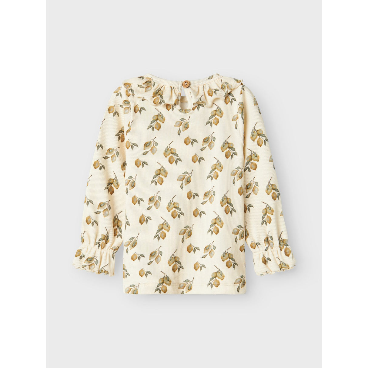 Lil'Atelier Turtledove Lemon Gavo Eug Slim Bluse