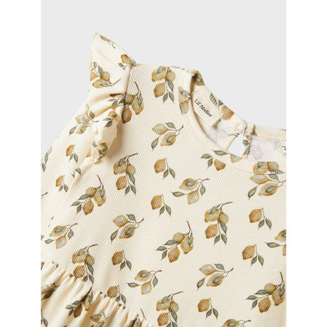 Lil'Atelier Turtledove Lemon Gavo Enk Kjole
