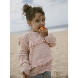 Lil'Atelier Peach Whip Damia Loose Strikk
