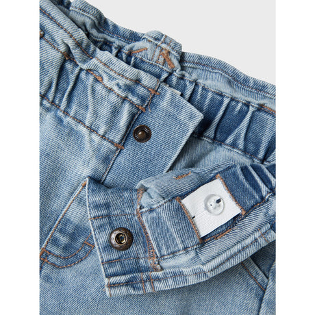 Lil'Atelier Medium Blue Denim Darlee Denim Skjørt