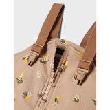 Name It Light Taupe Lemons Alfa08 Softshell Bukser AOP Fo