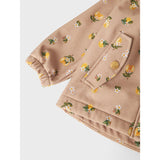 Name It Light Taupe Lemons Alfa08 Softshell A-Shape Jakke Fo