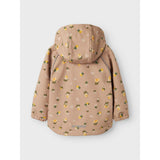 Name It Light Taupe Lemons Alfa08 Softshell A-Shape Jakke Fo