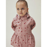 Name It Pale Mauve Strawberry Dry10 Regnsett AOP Fo