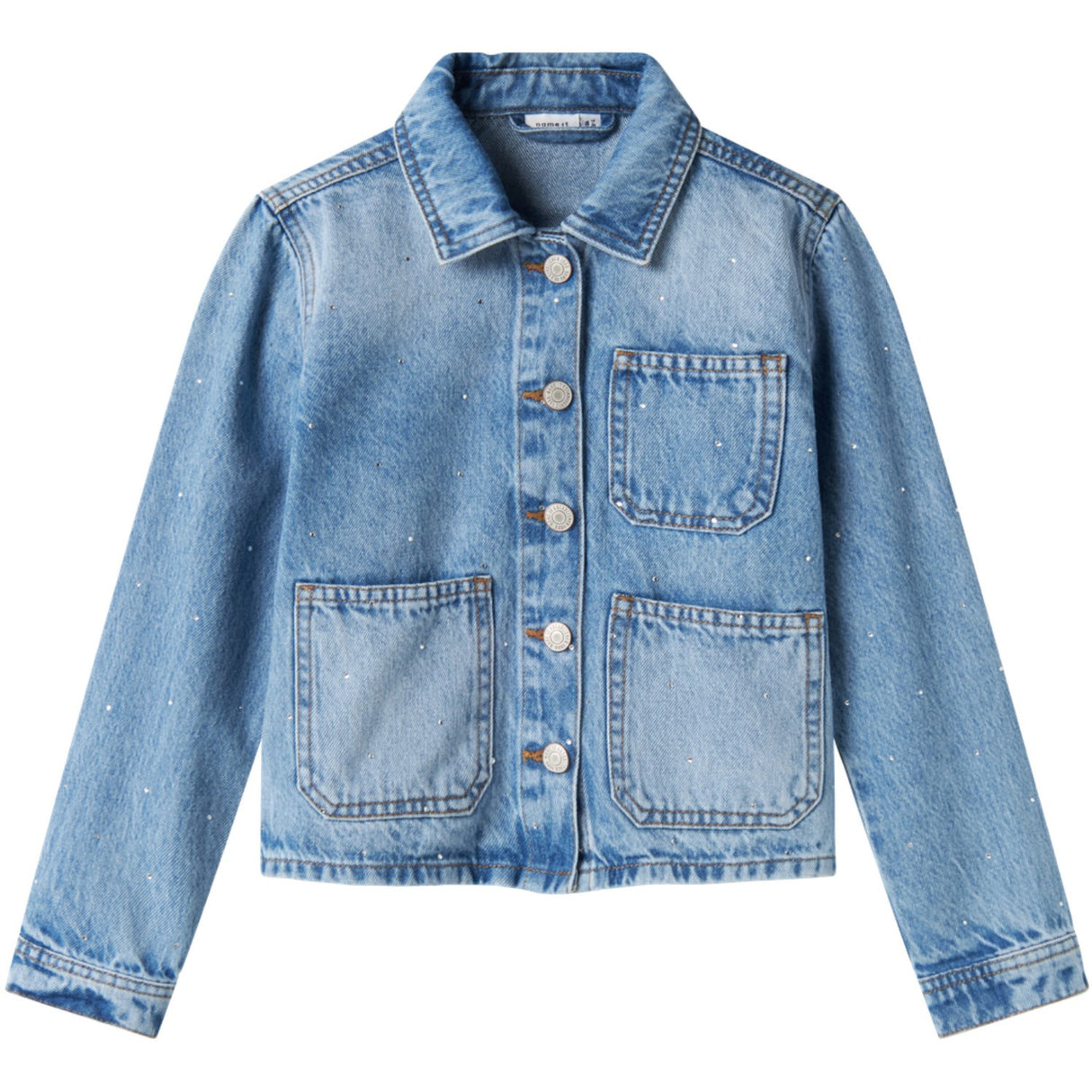 Name It Light Blue Denim Aria Oversize Denim Jakke