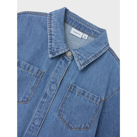 Name It Medium Blue Denim Jannet Denim Kjole