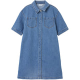 Name It Medium Blue Denim Jannet Denim Kjole