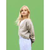 Name It Grey Melange Diheart Strikk