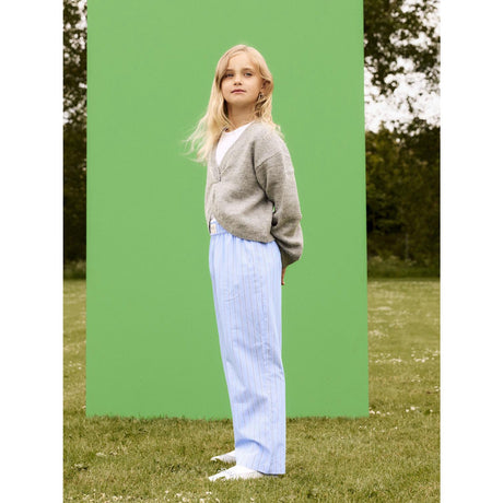 Name It Grey Melange Diheart Strikk