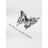 Name It Bright White Black Dane Regular T-Shirt