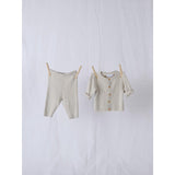 Name It Peyote Melange Obi Strikk Cardigan