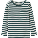 Name It Forest Biome Cloud Dancer Dekab Slim Bluse