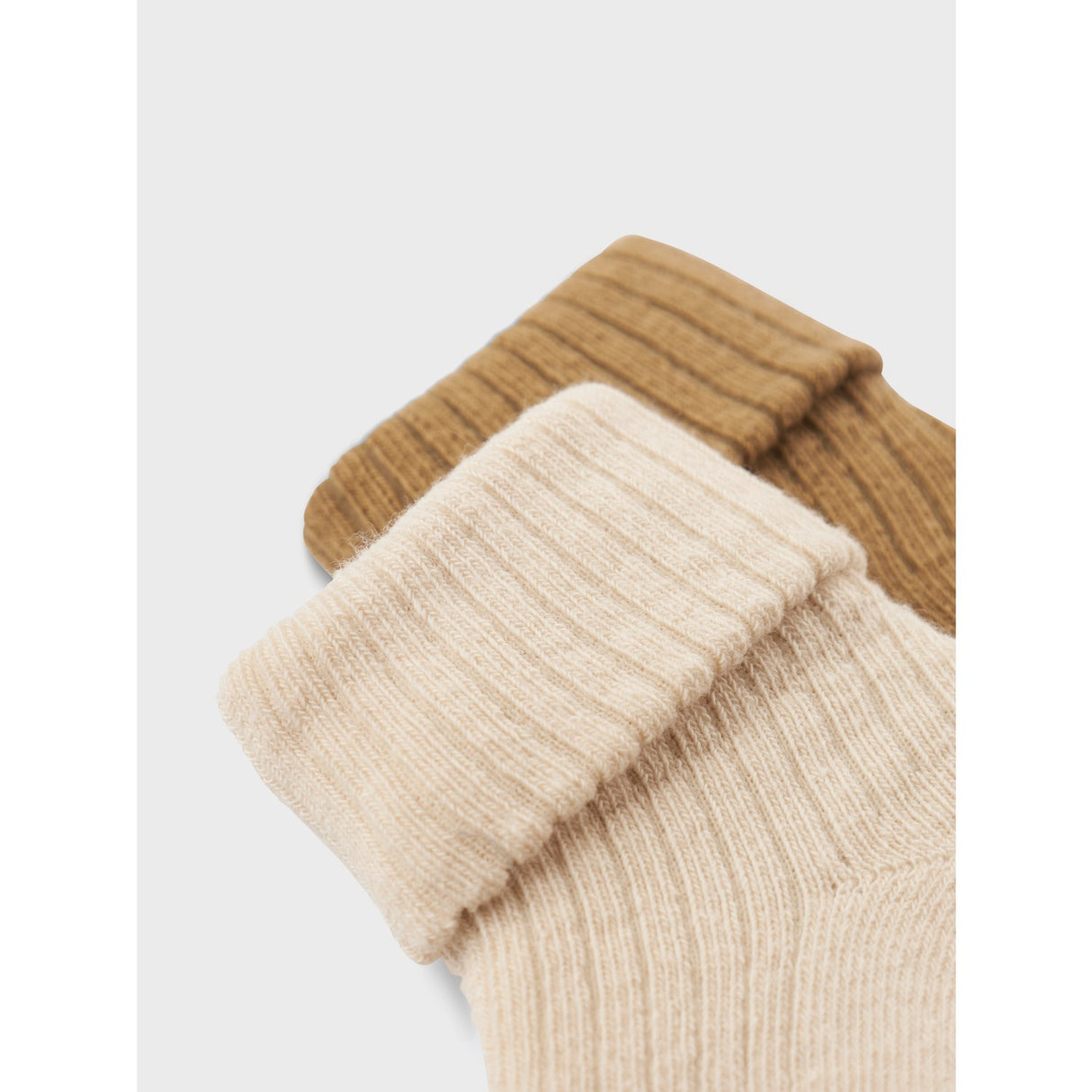 Name It Summer Sand Elmwood Nogat 2-Pakning Strømper