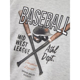 Name It Light Grey Melange Demmo Regular Collegegenser