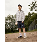 Name It Light Grey Melange Bright White Dale 2-Pakning Strømper