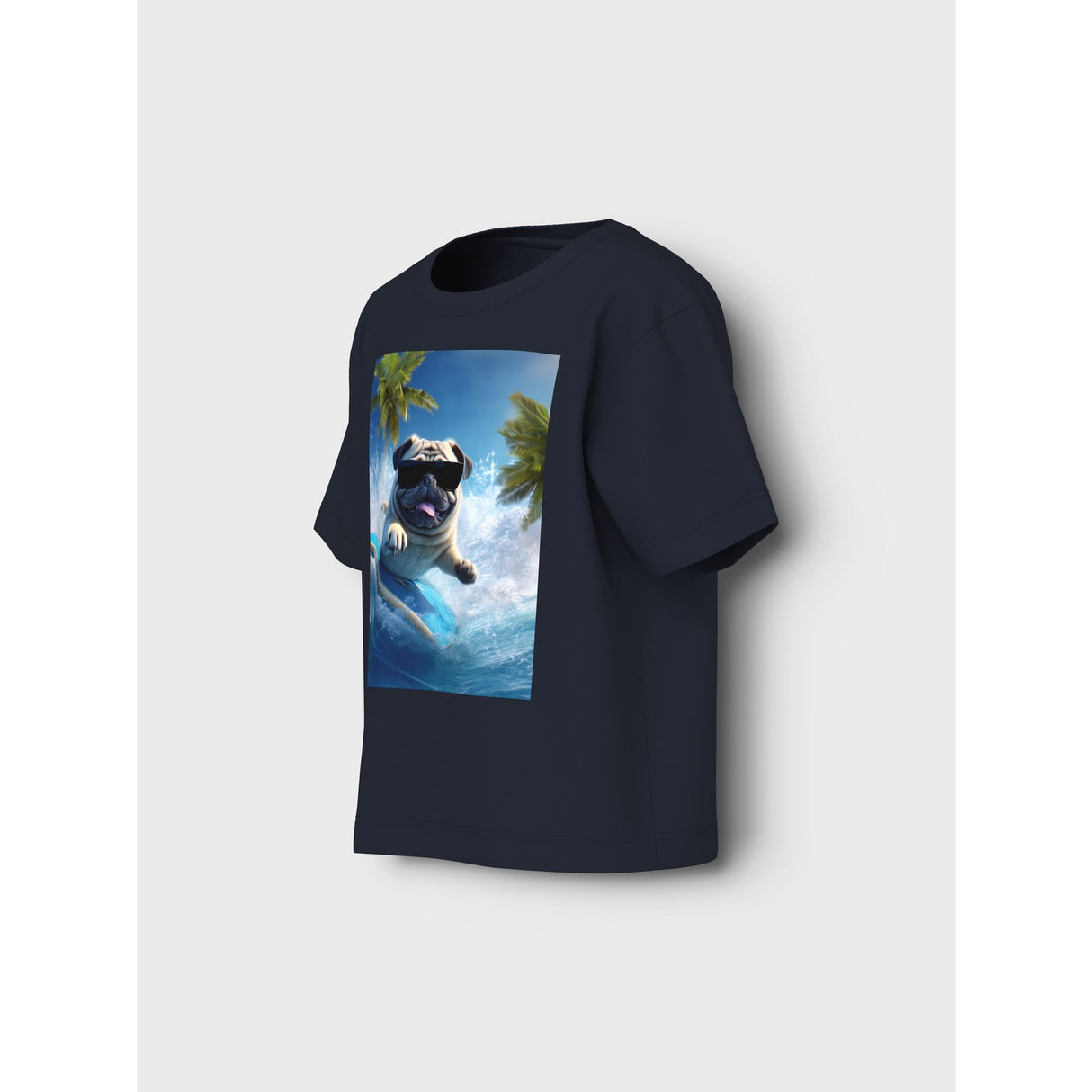 Name It Navy Blazer Dog Voto Regular T-Shirt