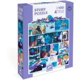 Djeco Story-Puslespill, Skjønnheten og - 100 Brikker