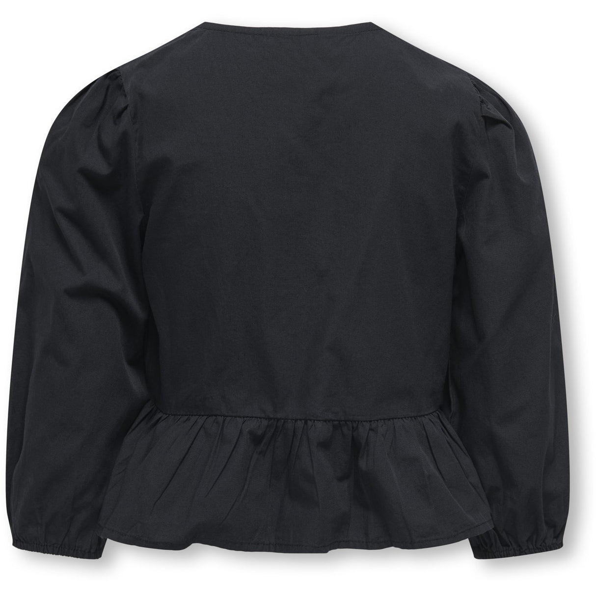 kids ONLY Black Clara Puff Bow Bluse AOP