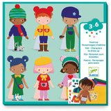 Djeco Kreativ Collage, Kle deg ut