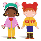 Djeco Kreativ Collage, Kle deg ut